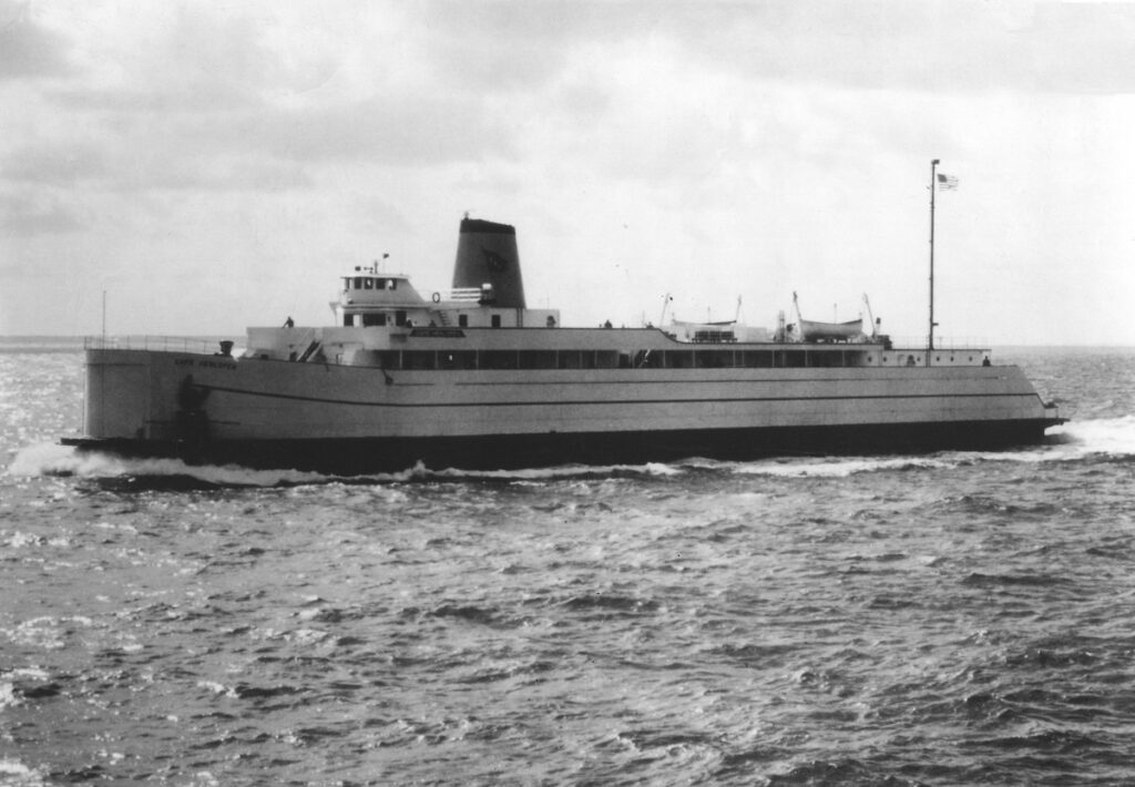 SS Cape Henlopen 1964 sailing on Delaware Bay